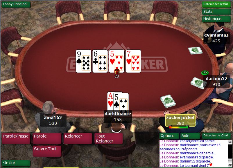 poker gratuit en ligne